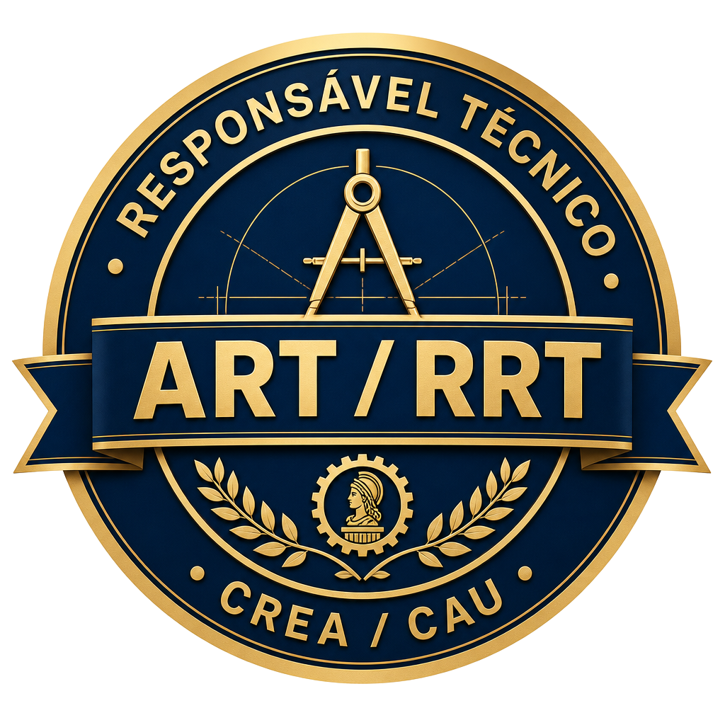 Selo de certificação ART e RRT