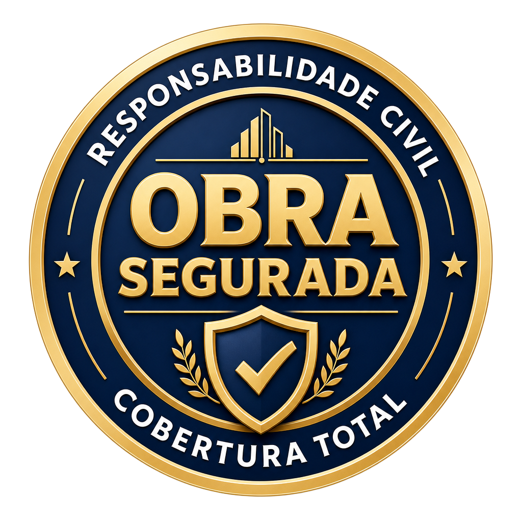 Selo de certificação Seguro de obra